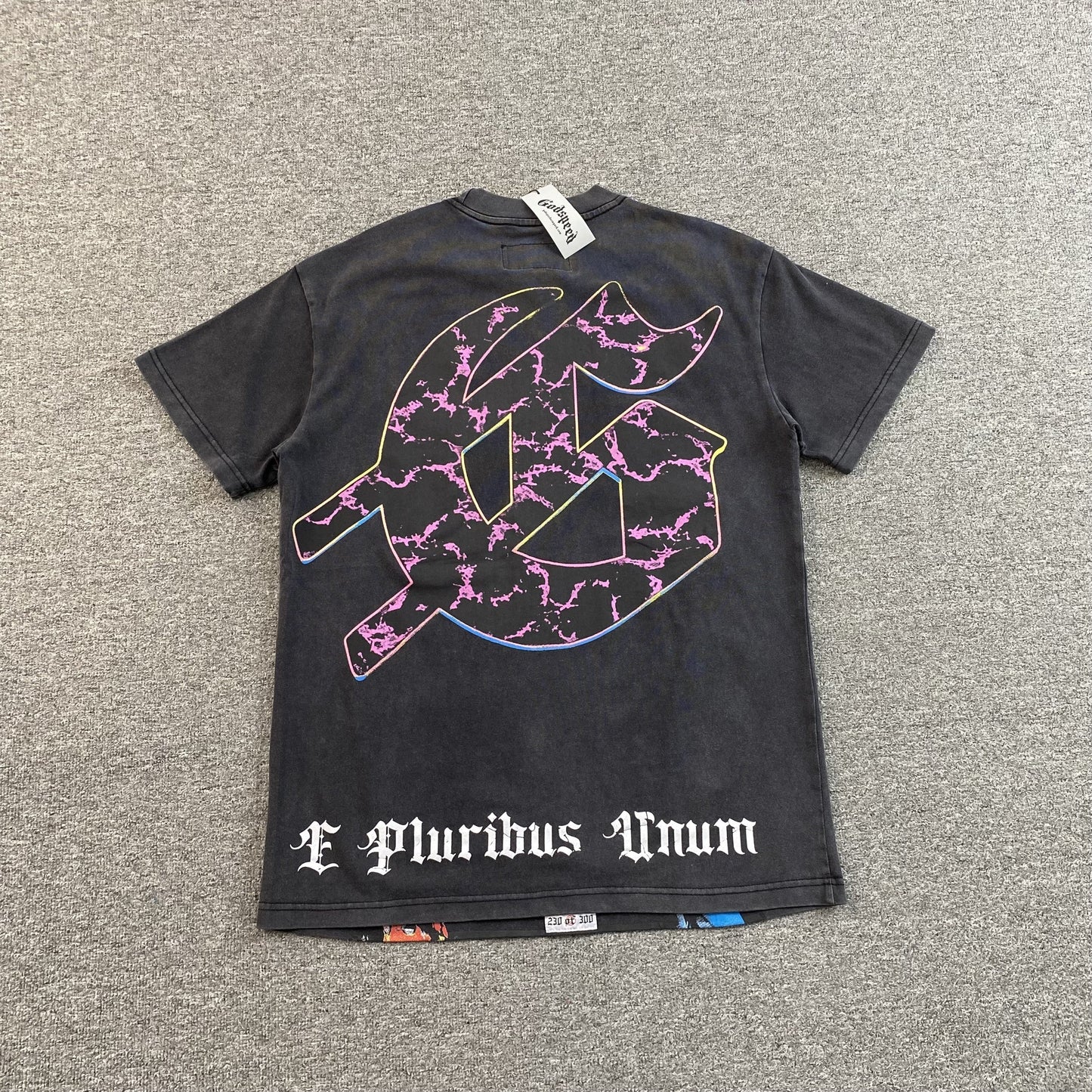 GODSPEED ROCK DREAMS T-SHIRT WASHED BLACK