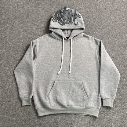 SYNA WORLD HOOD LOGO HOODIE GREY