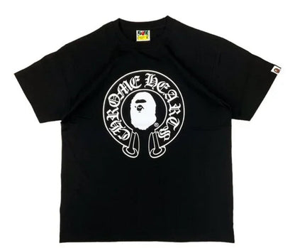 CHROME HEART [] BAPE TEE SHIRT
