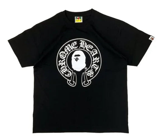 CHROME HEART [] BAPE TEE SHIRT