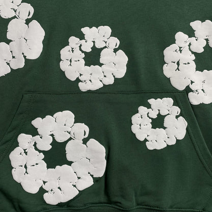 DENIM TEARS COTTON WREATH HOODIE GREEN