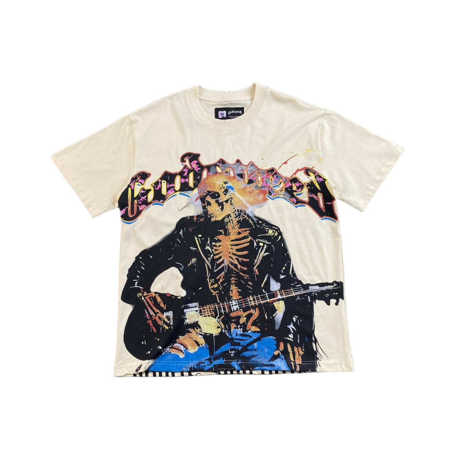 GODSPEED ROCK DREAMS T-SHIRT BONE
