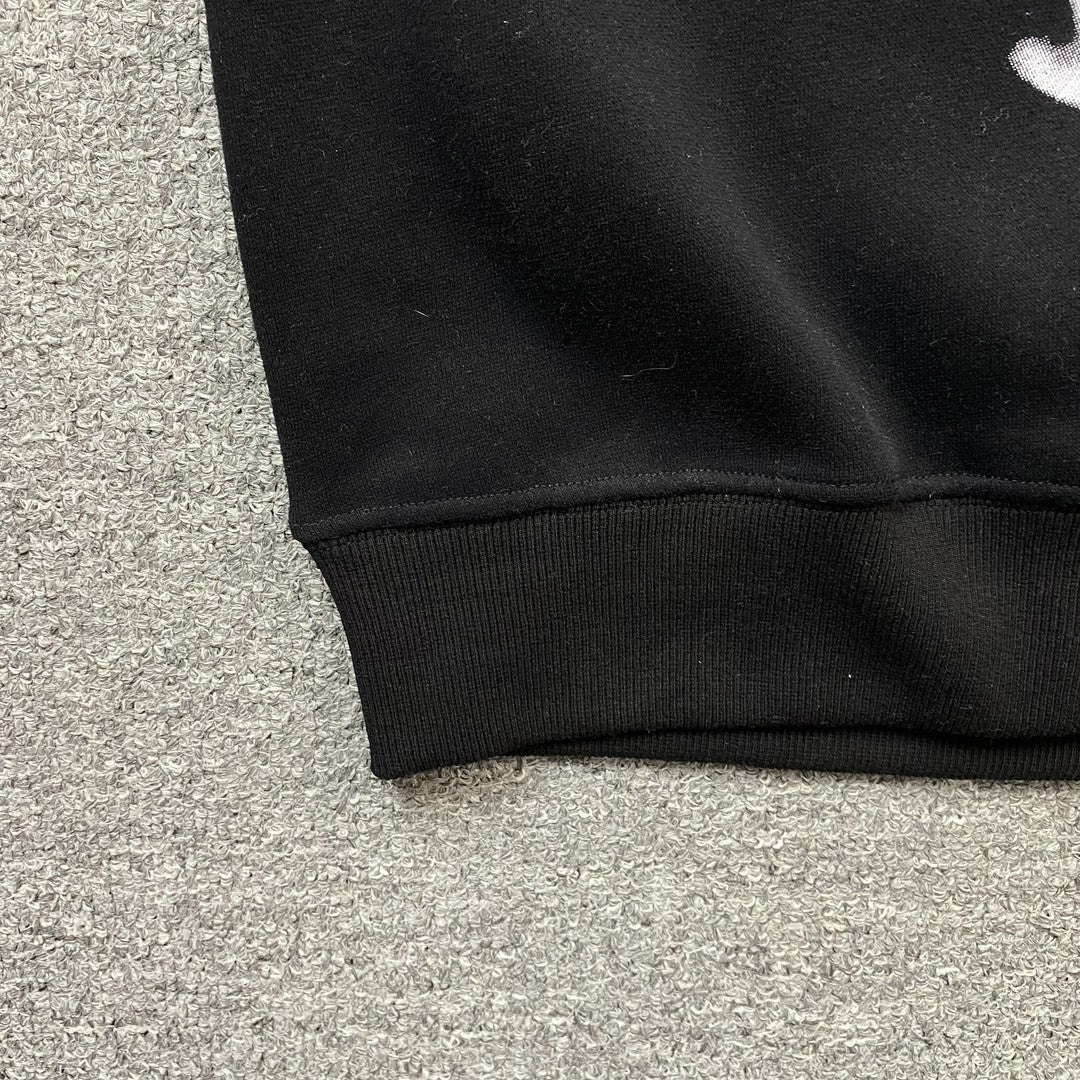 JUICE WRLD x SP5DER HOODIE BLACK