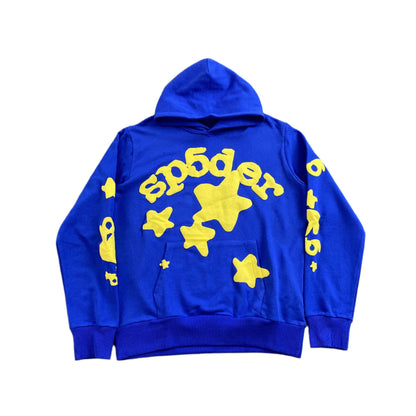 SP5DER BELUGA HOODIE TC BLUE